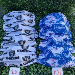 Raiders Fabric Mask 2/12